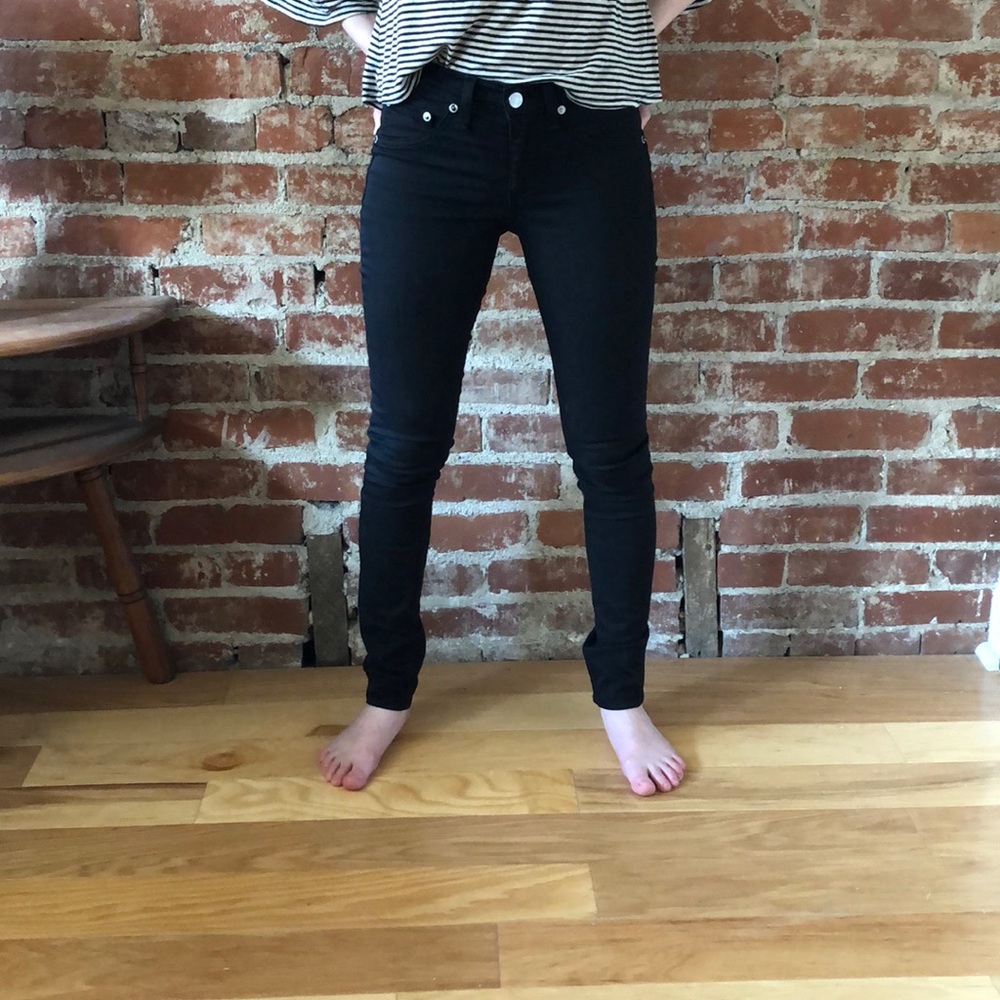 Rag and Bone Black Jeans - Picture 2 of 6